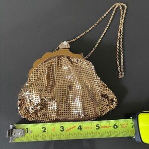 Gold Sequin Evening Bag